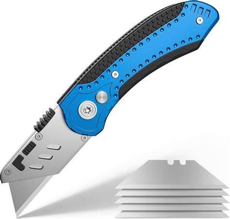 steel folding knife and boxe cutter|best retractable box cutter.